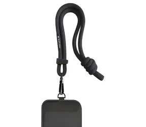 Black Rock Universal Wrist Band Lanyard černá / Popruh na zápěstí pro smartphone