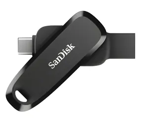 SanDisk Phone Drive 64 GB černá / Flash disk / USB-C a USB-A / USB 3.2 Gen 1 / 100 MB/s