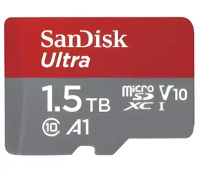 SanDisk Ultra microSDXC 1,5 TB / Paměťová karta microSD / UHS-I / čtení: až 150 MB/s / A1