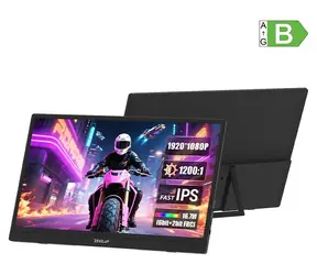 15.6" Zeuslap ZB156 / LCD / 1920 x 1080 / 16:9 / 4 ms / 270 cd-m2 / 1200:1 / USB-C & mini-HDMI / přenosný