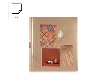 Hama Singo II terakota / Album samolepicí / 28×31 cm / 20 bílých stran