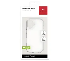 Black Rock Clear Protection Case průhledná / Kryt / Apple iPhone 16 Pro