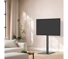 Hama TV stojan podlahový černá / TV stojan / 32–75" / otočný 60° / náklon -12–5° / 40 kg
