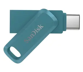 SanDisk Ultra Dual Drive Go 512GB černá / Flash disk / USB-A 3.1 + USB-C 3.2 / čtení až 150 MB/s