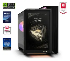 MSI MEG Vision X AI 2NVV7-405EU černá / Herní počítač / U7-270KP 3.7 GHz / 64GB DDR5 / 2TB SSD / RTX 5080 16GB / W11H
