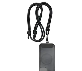 Black Rock Universal Lanyard černá / Šňůrka na telefon / univerzální