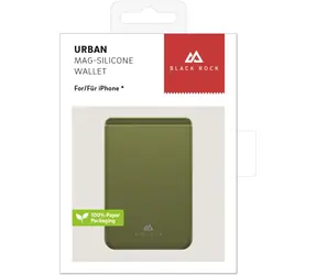 Black Rock Urban Mag Wallet olivová / Pouzdro na karty / magnetické / univerzální