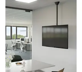 Hama stropní TV držák černá / Stropní TV držák / otočný, naklápěcí / 32"–65" / VESA 400×400 / 50 kg