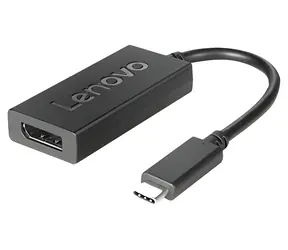 Lenovo USB-C na DisplayPort / Adaptér / 0,2 m / černá
