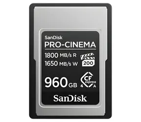 SanDisk PRO-CINEMA CFexpress Type A 960GB / Paměťová karta