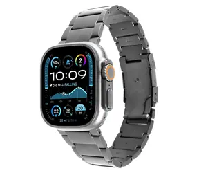 FIXED Titanium Strap přírodní titan / Řemínek / Apple Watch 44/45/46/49 mm / Titan / PVD úprava
