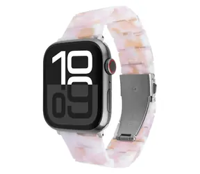 FIXED Resin Strap Candy Pink / Řemínek / pro Apple Watch 38/40/41 mm / pryskyřice / do 22,7 cm
