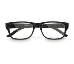 Hama +1,0 dpt matná černá / Brýle na čtení / plastový rám / Twinflex