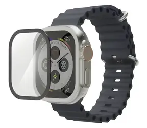 Hama Super Hybrid Film / Ochranná fólie / Apple Watch Ultra/Ultra 2 49mm / průhledná / rPET / 0,22 mm