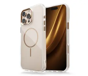 CPA Clear Thin Mag zlatý / Kryt / Apple iPhone 17 Air / MagSafe / PC+TPU