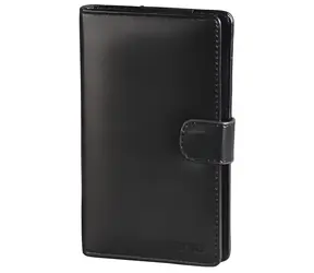 Hama Vegas černá / Pouzdro na USB flash disky / 5 disků / umělá kůže