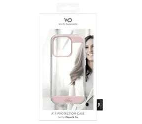White Diamonds Air Protection iPhone 14 Pro Rose Gold / Ochranný kryt / Průhledný