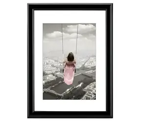 Hama Swing černá / Foto rámeček / Plast / 10x15 cm