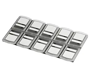 Hama černá, průhledná / Krabička na paměťové karty / 10 karet / polypropylen
