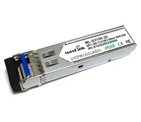 MaxLink 1.25G SFP optický modul / WDM(BiDi) / SM / Tx 1310/Rx1550nm / 20km / 1x LC konektor / DDM