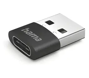 Hama USB-A na USB-C adaptér / Redukce USB / USB 2.0 / 480 Mbit/s / 3 ks