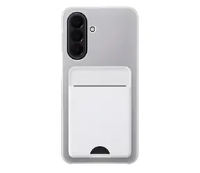 Samsung Galaxy A27 světle šedá / Zadní kryt s kapsou na kartu