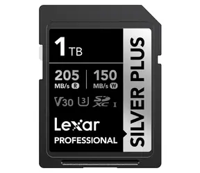 Lexar Professional SILVER PLUS SDXC 1TB / Paměťová karta / čtení: 205MBps / zápis: 150MBps / UHS-I / V30