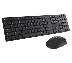 Dell KM5221W RU černá / Set bezdrátové klávesnice a myši / Ruský layout / USB přijímač 2.4GHz