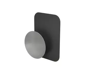 Hama Magnet / Náhradní kovové destičky / pro magnetické držáky telefonů do auta / černá, stříbrná