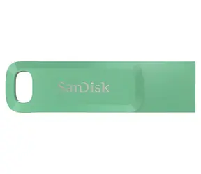 SanDisk Ultra Dual Drive Go 128GB Absinthe Green / Flash disk / USB-A + USB-C / čtení až 150 MB/s