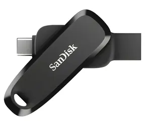 SanDisk Phone Drive 256 GB černá / Flash Disk / USB-C + USB-A / USB 3.2 Gen 1 / čtení 100 MB/s