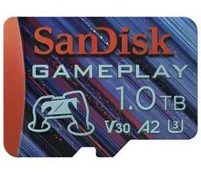 SanDisk GamePlay microSDXC 1TB / Micro SD karta / UHS-I / U3 / čtení: 190 MB/s / zápis: 130 MB/s