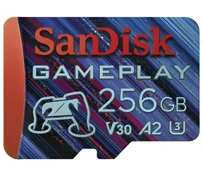 SanDisk GamePlay microSDXC 256 GB / Paměťová karta / UHS-I / class U3 / čtení: 190 MB/s / zápis: 130 MB/s