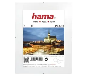 Hama Clip-Fix 21x29,7 cm / Rámeček / polystyren / bílá pasparta / 20 ks