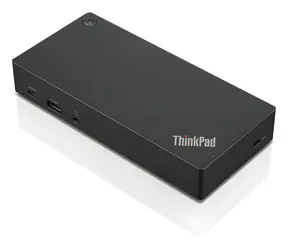 Lenovo ThinkPad Universal USB-C Dock / Dokovací stanice / 2x DP / HDMI / 3x USB-A / USB-C / RJ-45 / černá