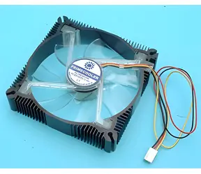 Primecooler PC-AB12025L12-4GL zelená LED / Ventilátor pro PC / 120mm / 3-pin / 1800 rpm
