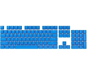 Corsair PBT Double-Shot PRO Elgato Blue / Klávesové čepičky / 104 kláves / NA layout