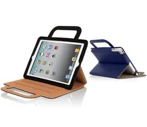 LUXA2 Rimini tmavě modrá / Pouzdro / Apple iPad 2 / se stojánkem