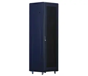 XtendLan 42U/600x800 stojanový černá / 19" rozvaděč / perforované dveře a záda