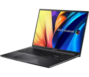 ASUS Vivobook 16 černá / Notebook / 16" WUXGA OLED / Intel Core 9 270H / 8GB DDR5 / 512GB SSD / bez OS