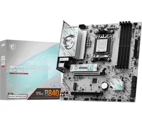 MSI B840M GAMING PLUS WIFI6E / Základní deska / B840 / 4x DDR5 / 1x 2.5GLAN / Wi-Fi 6E / mATX