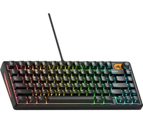 Glorious GMBK 75% černá / Herní klávesnice / RGB / US layout / USB-C