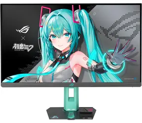 27" ASUS ROG Strix XG27ACMEG-G Hatsune Miku Edition / Monitor / Fast IPS / QHD / 260Hz / 0,3ms / HDMI 2.1+DP+USB-C