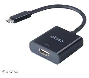 Akasa AK-CBCA04-15BK černá / Redukce USB-C na HDMI / 15 cm