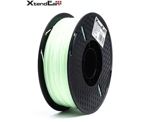 XtendLan PLA filament svítící zelená / Struna pro 3D tiskárnu / PLA / 1.75mm / 1kg