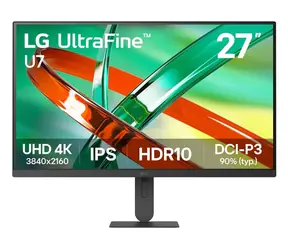 27" LG UltraFine 27U711B-B černá / IPS / 3840 x 2160 / 16:9 / 60Hz / 5ms / 700:1 / 300 cd/m2 / HDMI & DP