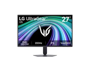 27" LG UltraGear 27G523B-B černá / Monitor / IPS / 1920×1080 / 16:9 / 200 Hz / 1 ms / 300 cd/m2 / HDMI & DP