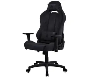 AROZZI TORRETTA Soft Fabric v2 černá / Herní židle / 125 - 135 cm / nosnost 100 kg / textil