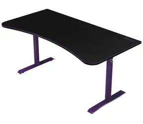 AROZZI ARENA Gaming Desk Purple / Herní stůl / D:160cm / Š:71-82cm / V:71-81cm
