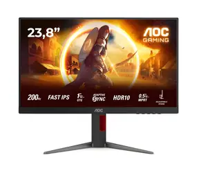 23,8" AOC 24G4HA černá / Monitor / Fast IPS / 1920x1080 / 200Hz / 0,5ms / HDMI + DP / repro